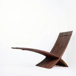 'Nozib' teak chair by Nils-Ole Zib for Bergafor