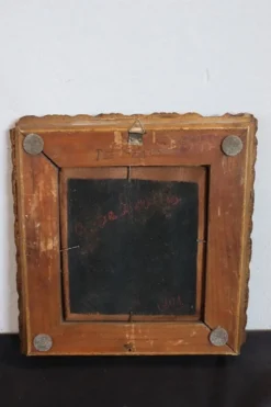 Nu d'une jeune femme, peinture à l'huile sur panneau, Italie, début du XXe siècle