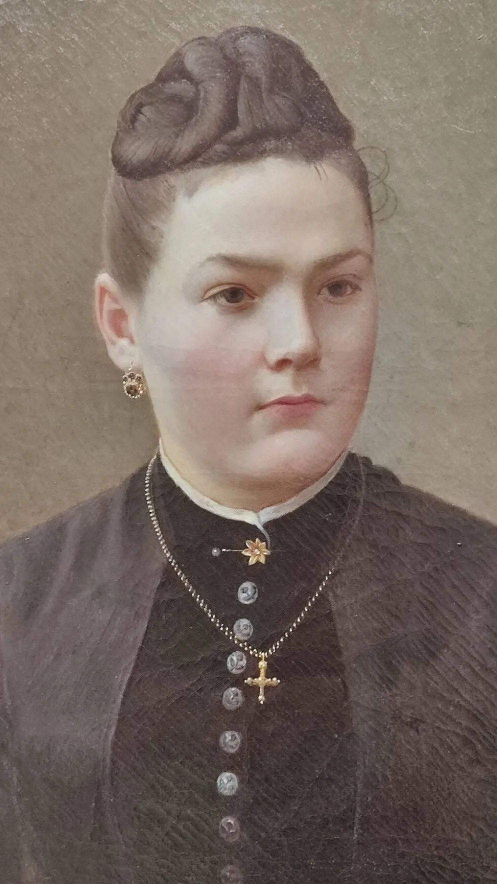 Oil painting - portrait
