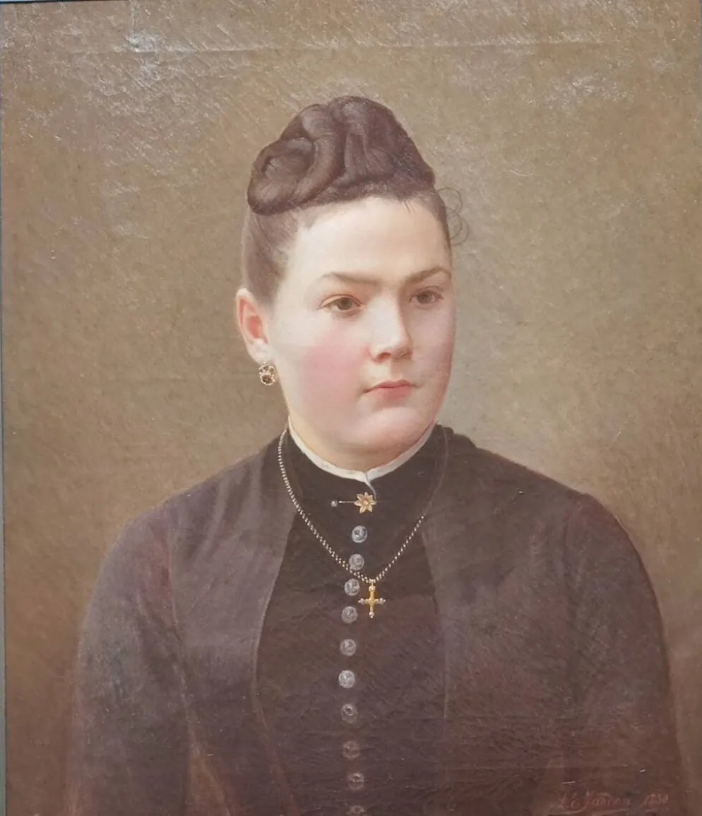 Oil painting - portrait
