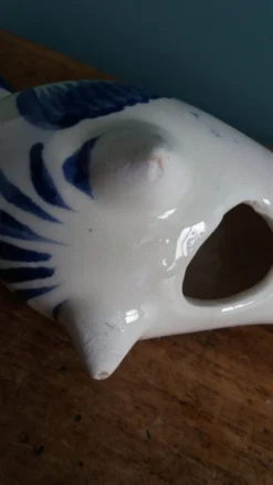 Oiseau en céramique, peint à la main, Mexique