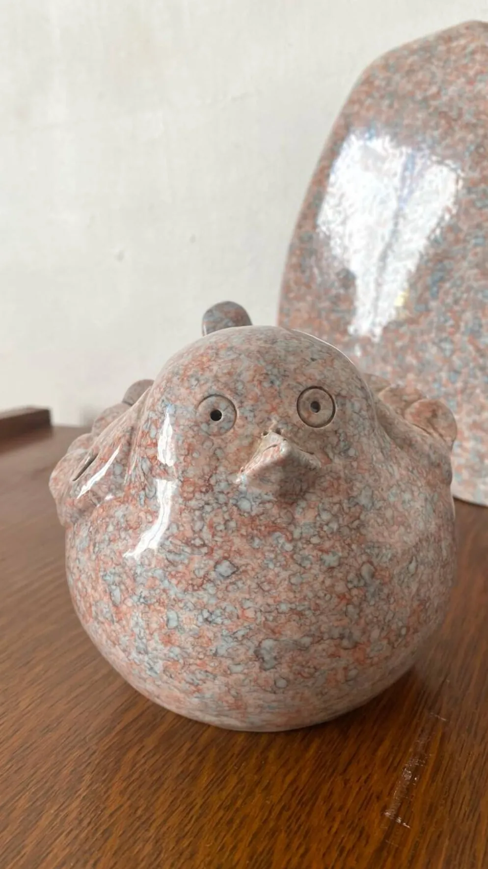 Oiseau en céramique Virebent pique fleurs