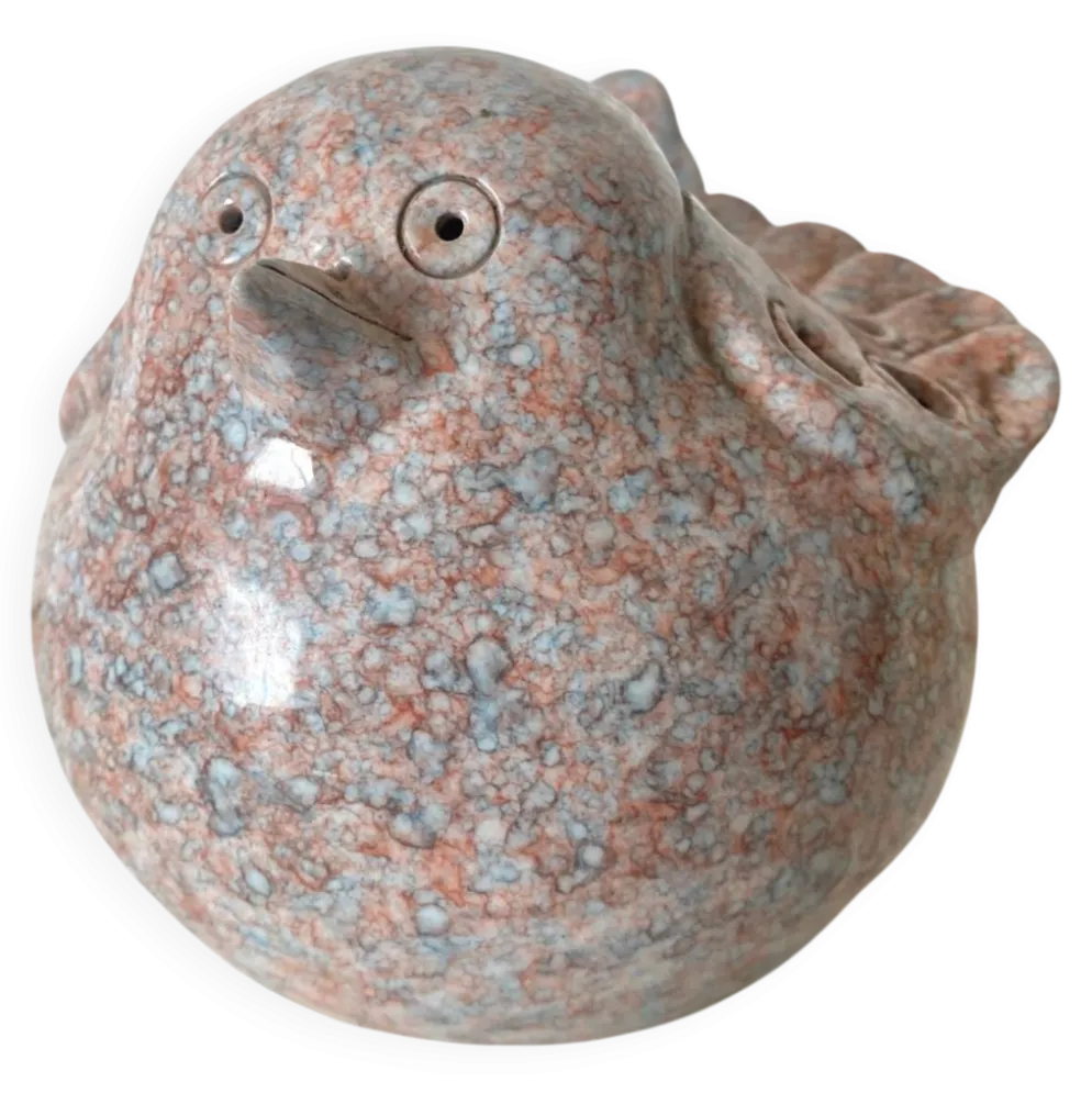 Oiseau en céramique Virebent pique fleurs