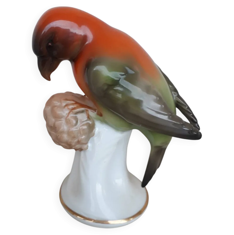 Oiseau en porcelaine