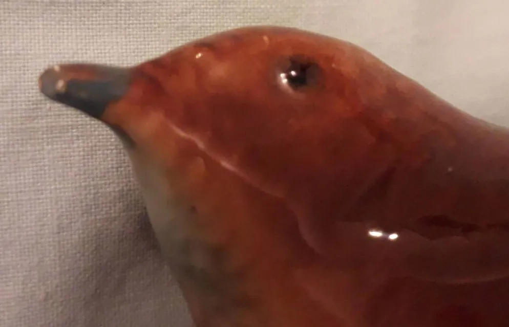 Oiseau en porcelaine