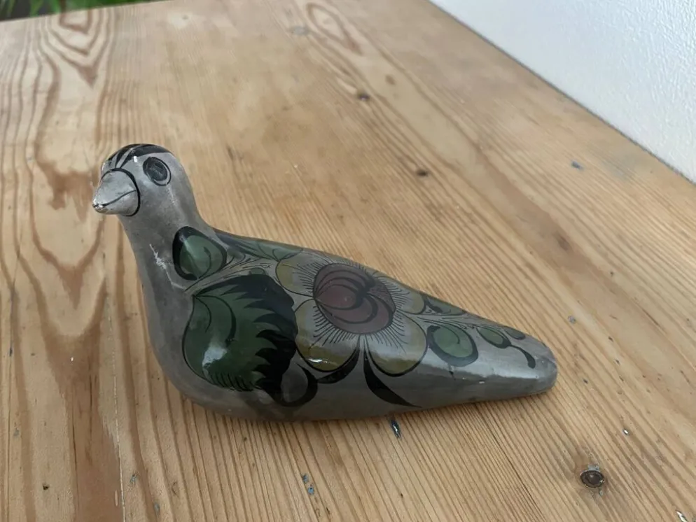 Oiseau mexicain céramique vintage