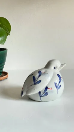 Oiseau porcelaine chinoise vintage