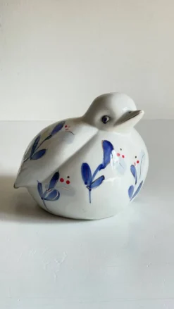 Oiseau porcelaine chinoise vintage