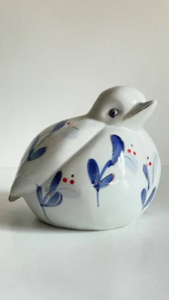 Oiseau porcelaine chinoise vintage