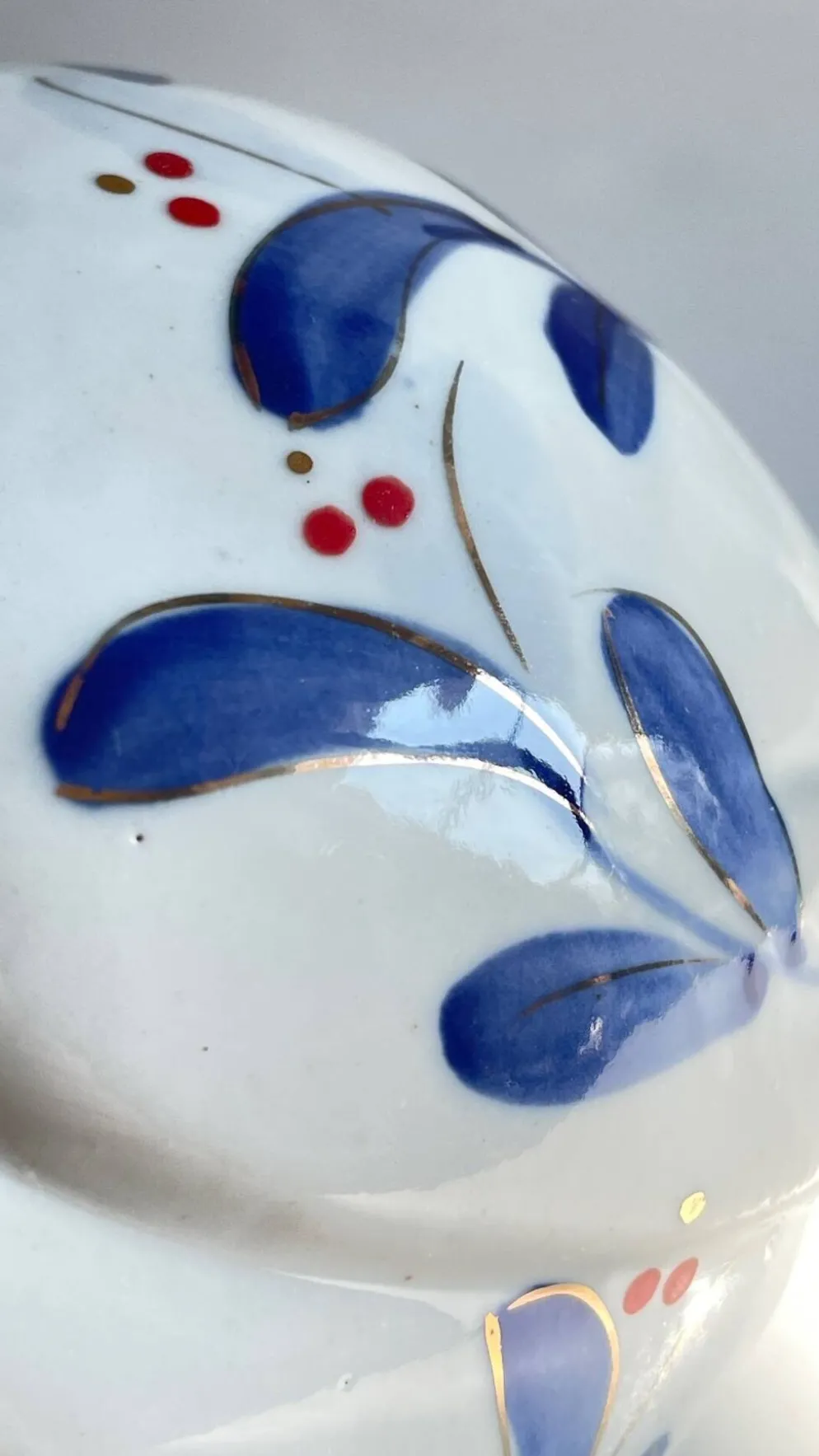 Oiseau vintage en porcelaine chinoise