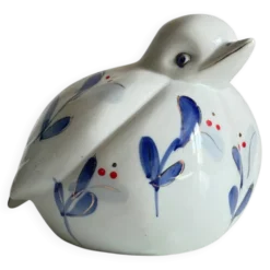 Oiseau vintage en porcelaine chinoise