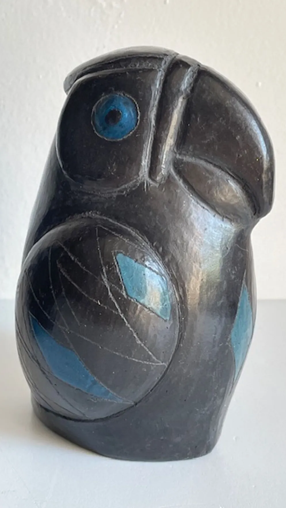 Oiseaux céramique artisanale vintage