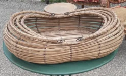 Original et grand panier tressé