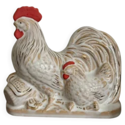 Ornement en poulet — Céramique Hagi par Tenryū
