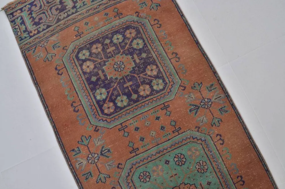 Oushak Anatolian Antique Runner sku2472
