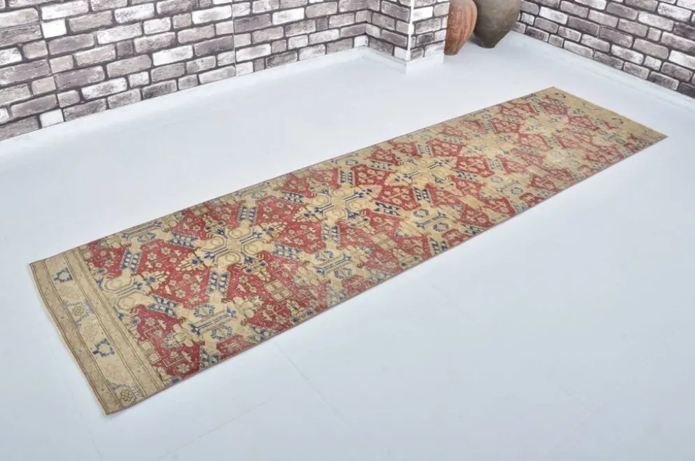 Oushak Anatolian Vintage Runner sku3318
