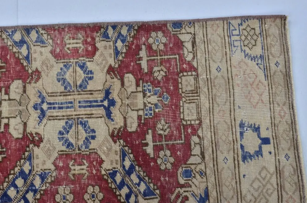 Oushak Anatolian Vintage Runner sku3318