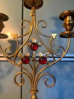 Paire de bougeoir 1900