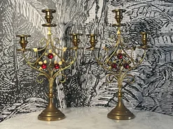 Paire de bougeoir 1900
