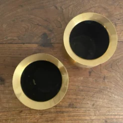 Paire de cache pots en laiton