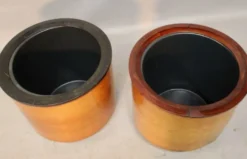 Paire de cache pots hobby flower avec intérieur.