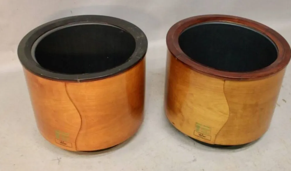 Paire de cache pots hobby flower avec intérieur.