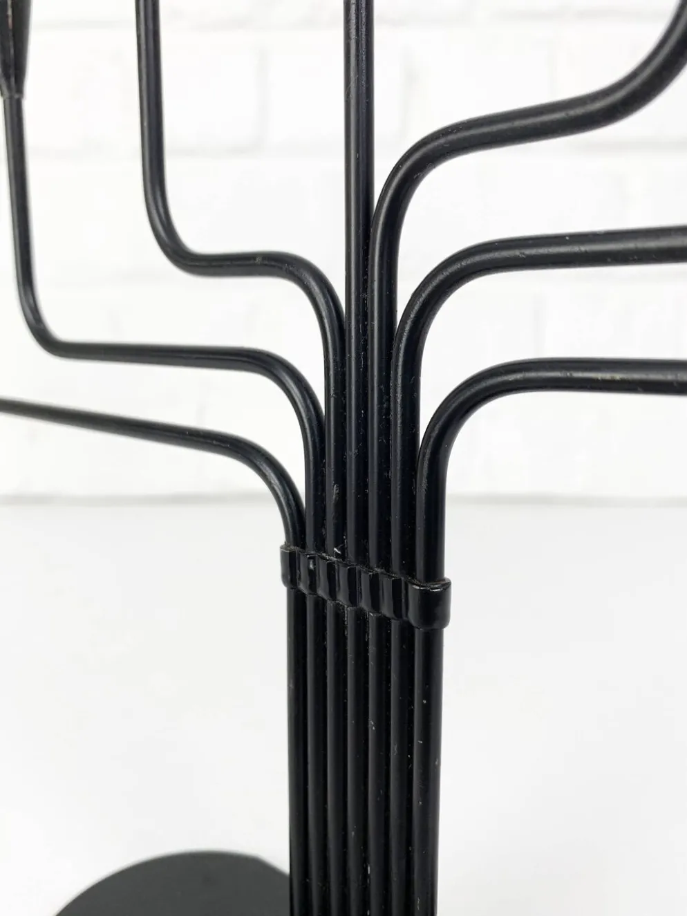 Paire de candélabres Gunnar Ander pour Ystad Metall, Suède, années 50