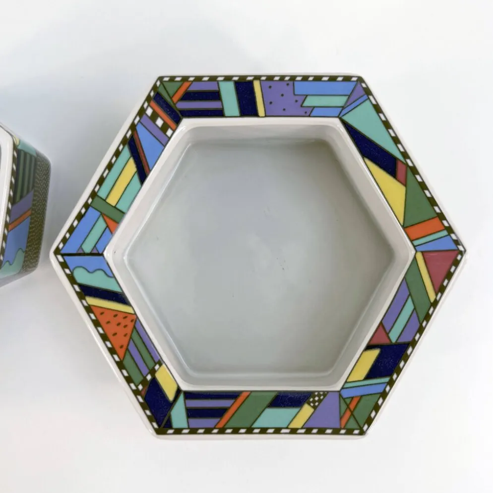 Paire de cendriers Metropol de Barbara Brenner pour Rosenthal, 90