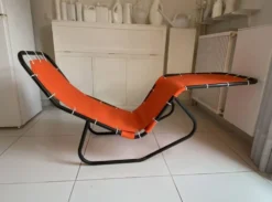 Paire de chaises longues