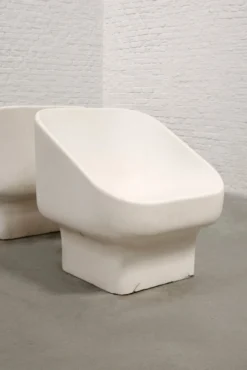 Paire de chaises longues en fibre de verre Douglas Deeds pour Sintoform, USA