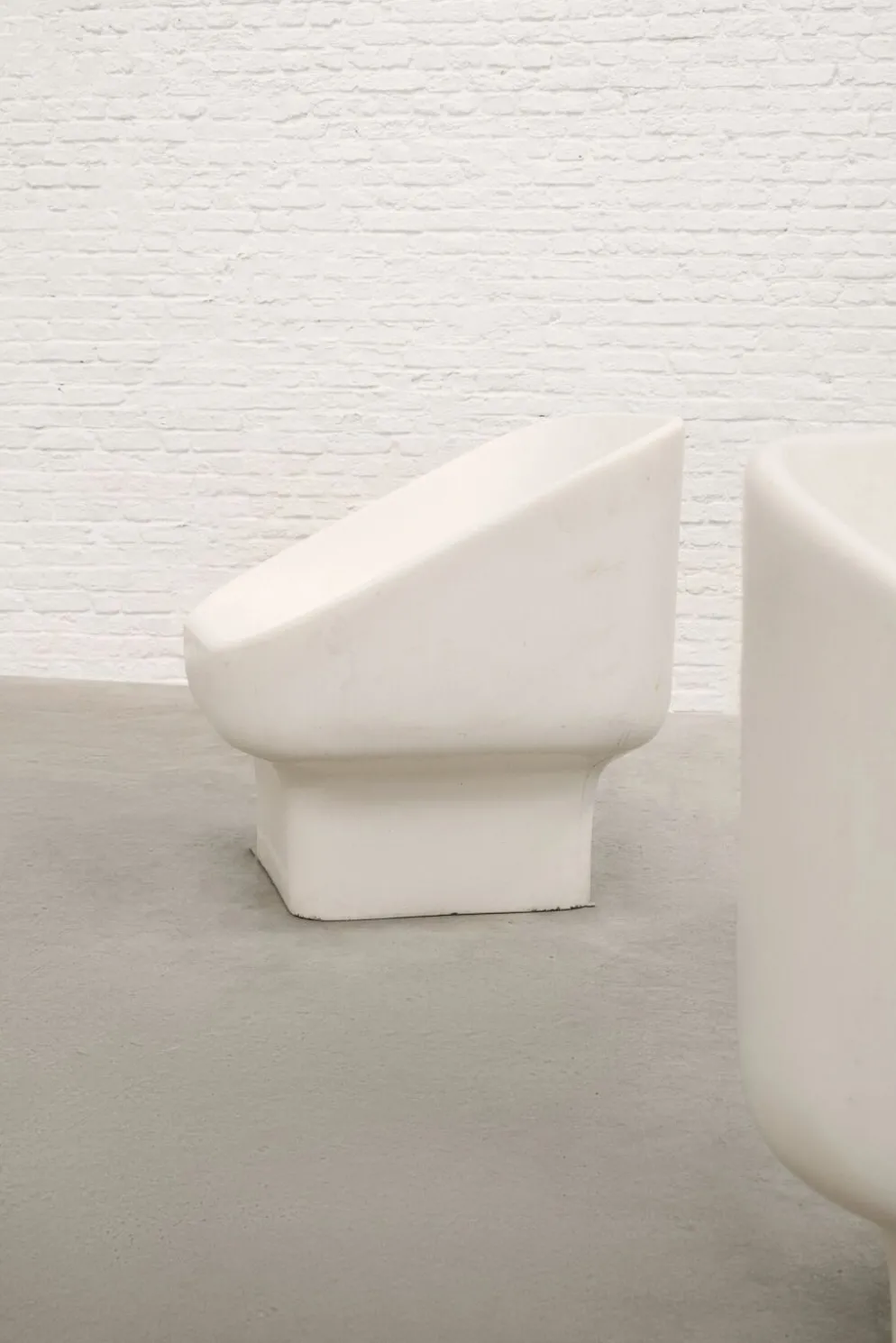 Paire de chaises longues en fibre de verre Douglas Deeds pour Sintoform, USA