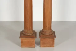 Paire de colonnes corinthiennes du XVIIIème