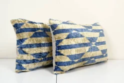 Paire de coussins ouzbeks