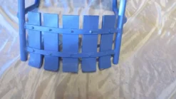 Paire de fauteils de jardin ou de terrasse bleu outremer