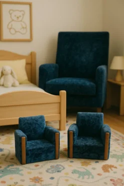 Paire de fauteuils de maitrise