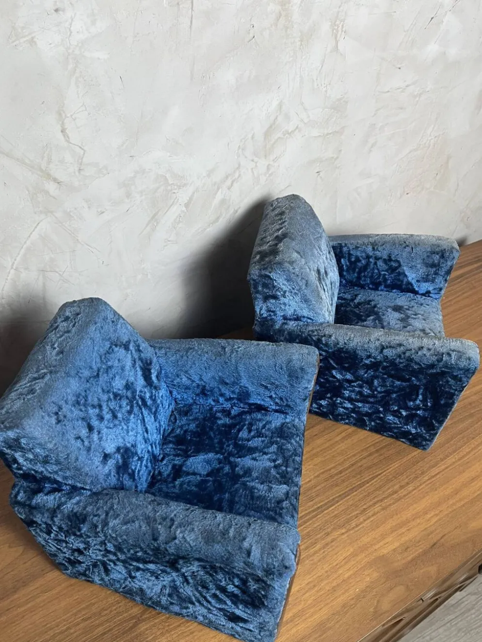 Paire de fauteuils de maitrise
