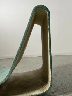 Paire de fauteuils Loop par Willy Guhl pour Eternit Suisse années 1950