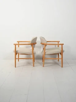Paire de fauteuils 