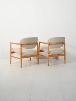 Paire de fauteuils 