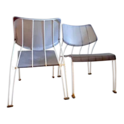 Paire de fauteuils vintage hasslo par Monika Mulder pour ikéa 1990