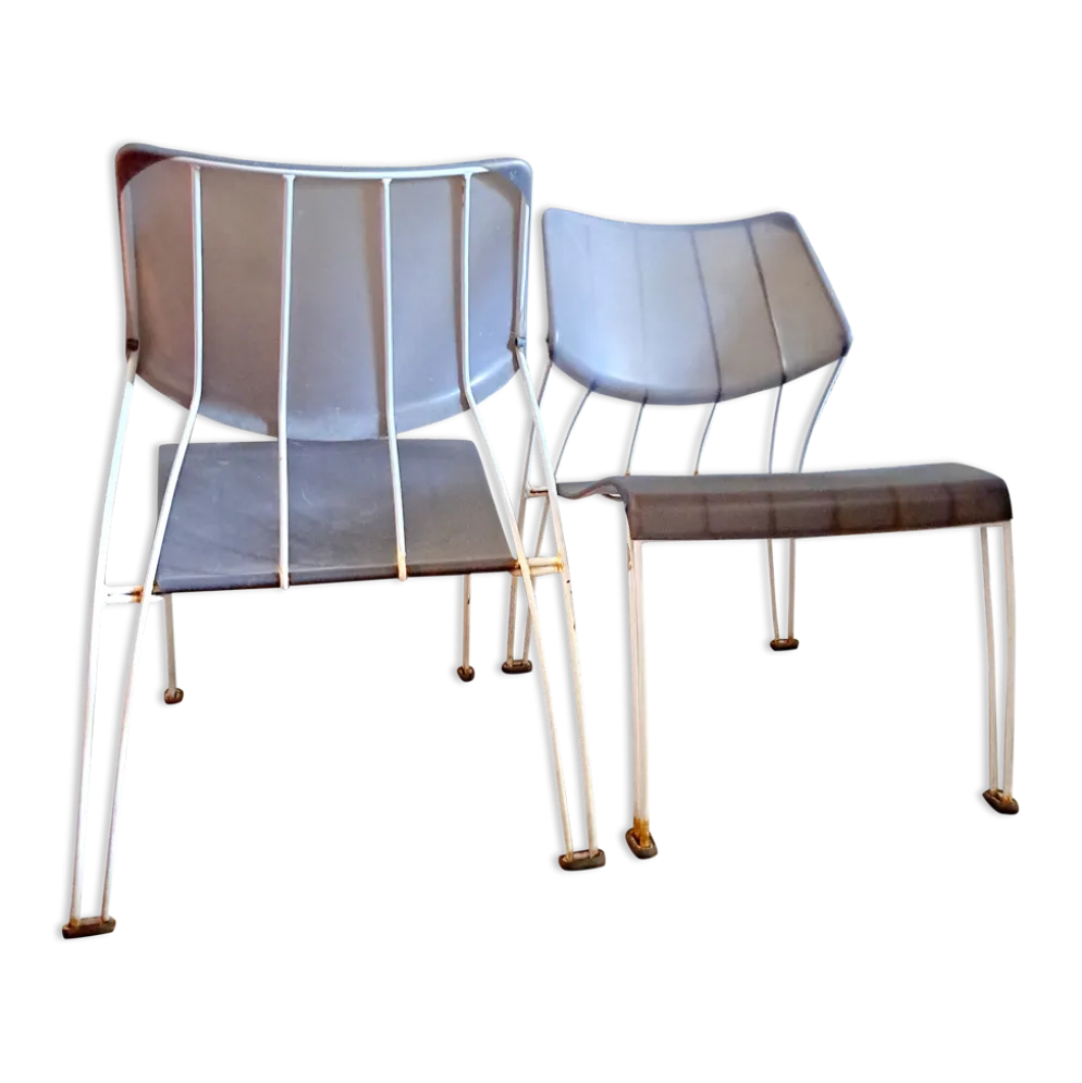 Paire de fauteuils vintage hasslo par Monika Mulder pour ikéa 1990