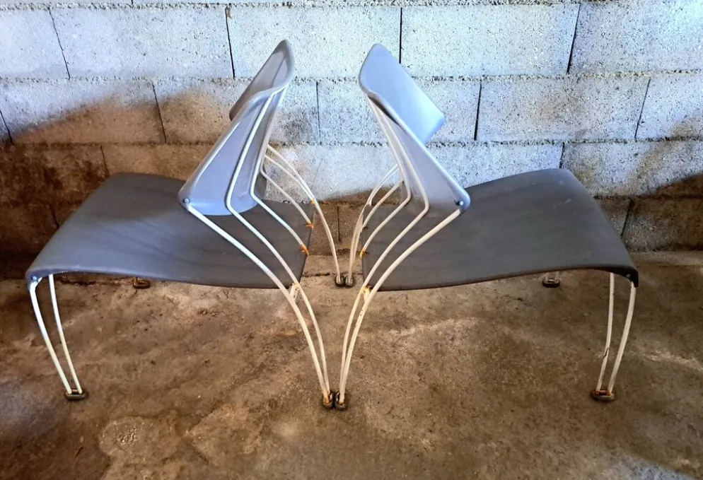 Paire de fauteuils vintage hasslo par Monika Mulder pour ikéa 1990