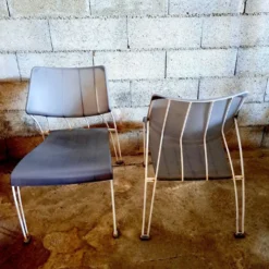 Paire de fauteuils vintage hasslo par Monika Mulder pour ikéa 1990