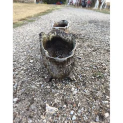Paire de jardinières en fonte 1900 de Charleville - Mézières