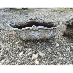 Paire de jardinières en fonte 1900 de Charleville - Mézières