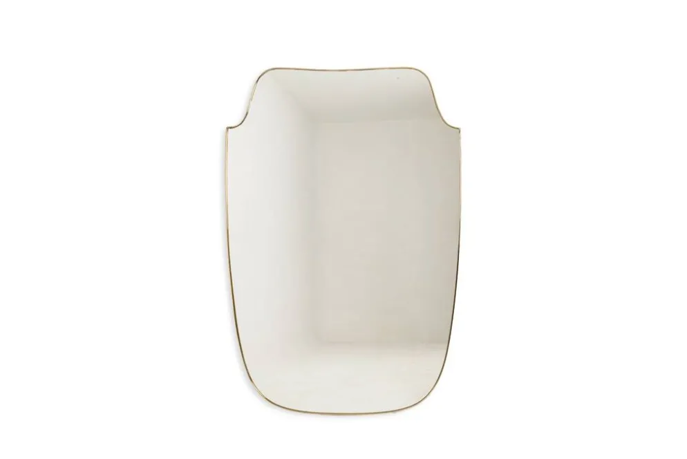 Paire de miroirs dans le style de Gio Ponti, années 1980-90