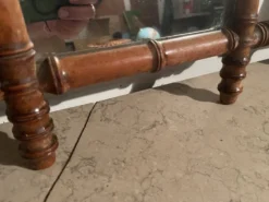 Paire de miroirs en bois, années 40