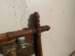 Paire de miroirs en bois, années 40