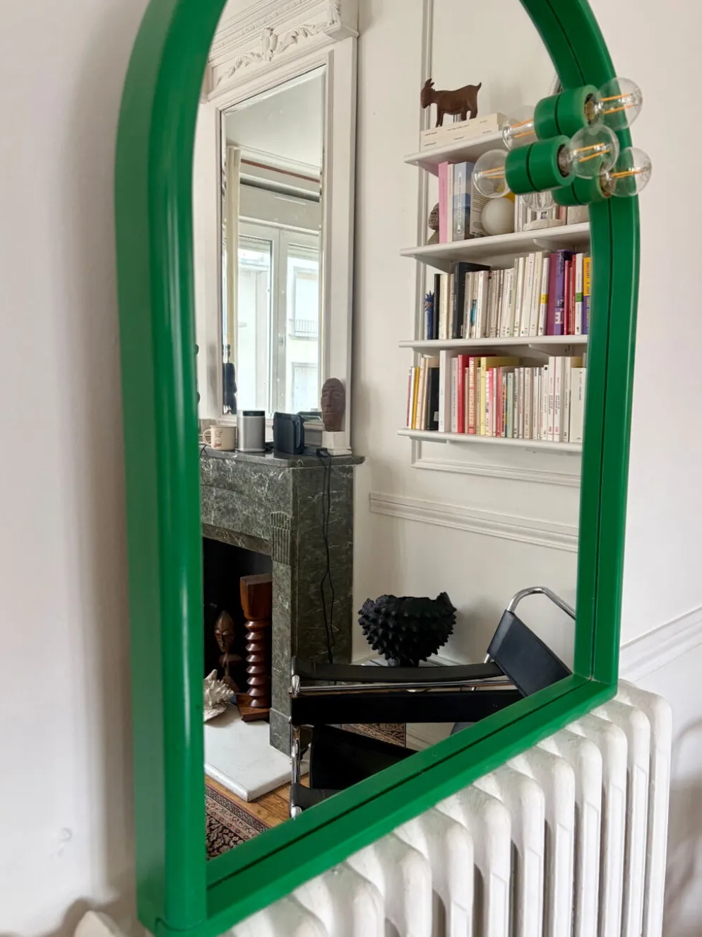 Paire de miroirs en plastique italien Gedy 1970