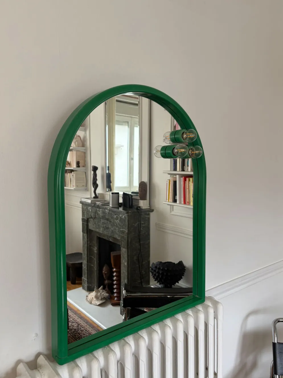 Paire de miroirs en plastique italien Gedy 1970
